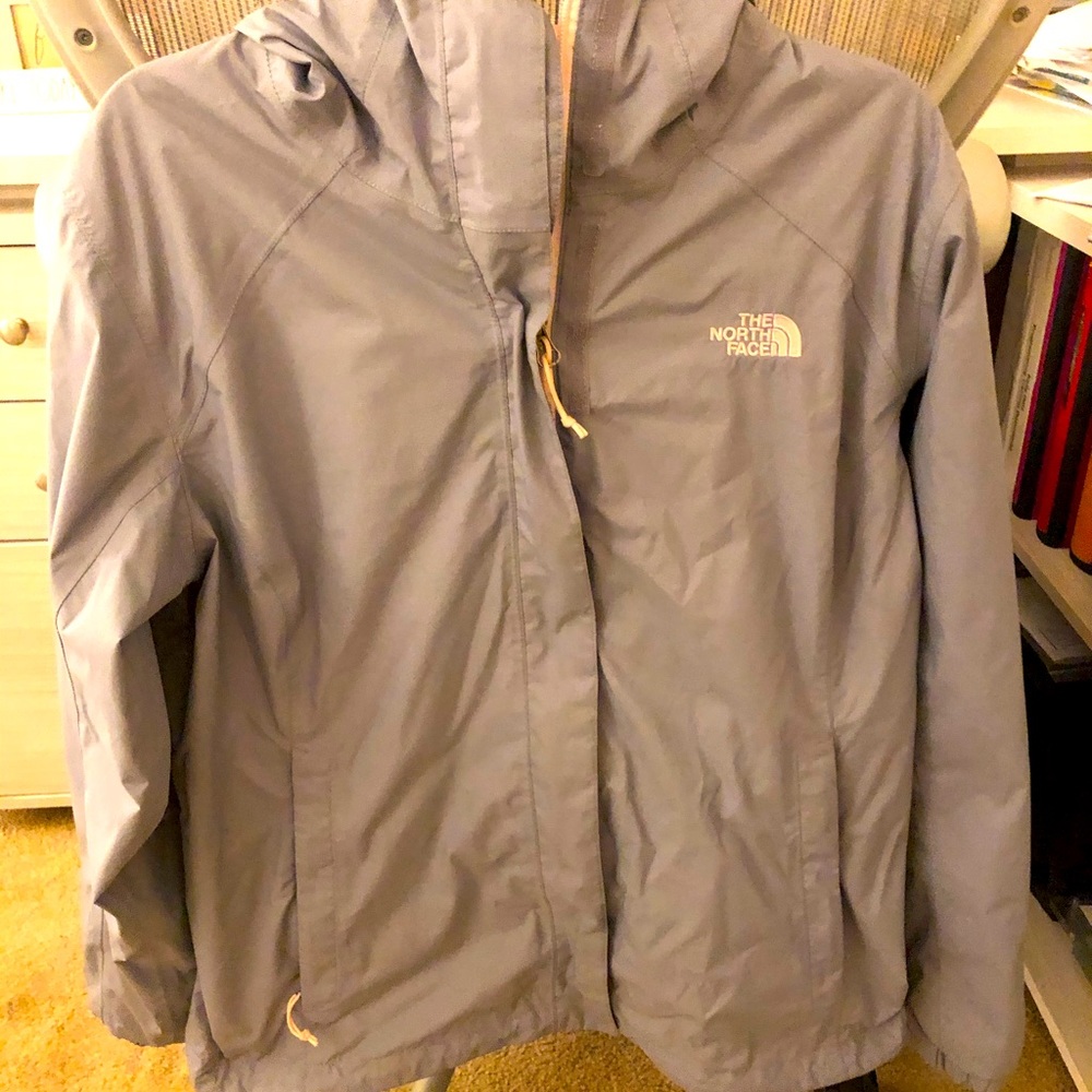 The Northface Grey rain jacket